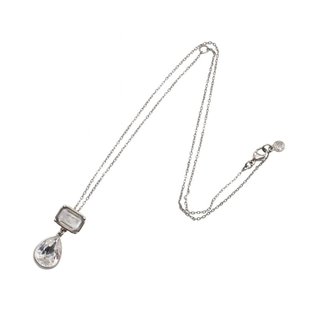CHANEL White Logo Necklace - Picture 3 of 5